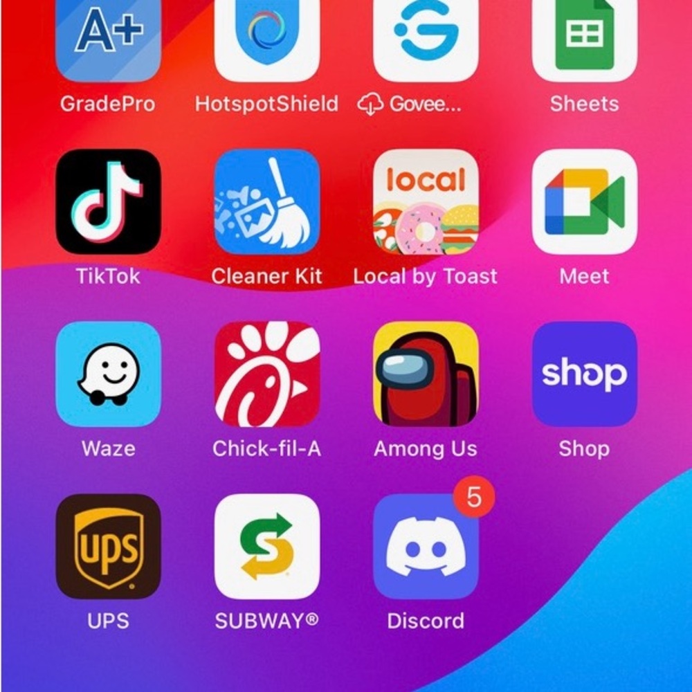 iPhone 14 with TikTok downloaded